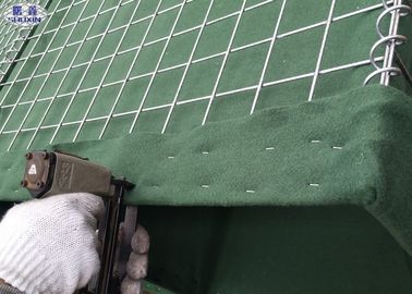 Les barrières militaires galvanisées de Hesco de sol en acier de sable, engrènent 3