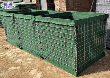 1*1*1.4M barrière militaire de bastion de Hesco de 3 cellules pour le département de Denfensive