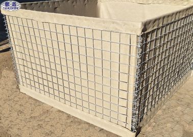 Barrières militaires de Hesco de sécurité pliante en métal pour la restauration à long terme de marécage
