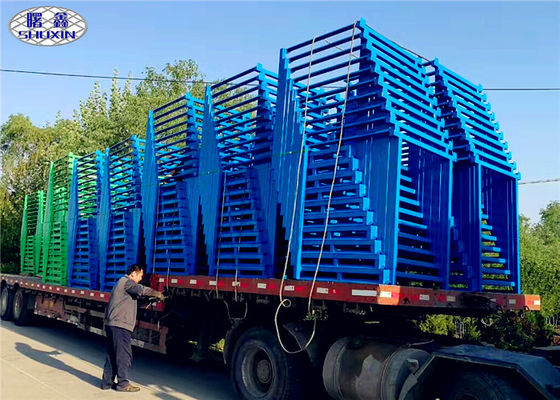 Le métal d'acier inoxydable empilant des biens de supports a inversé/cadre normal de stockage