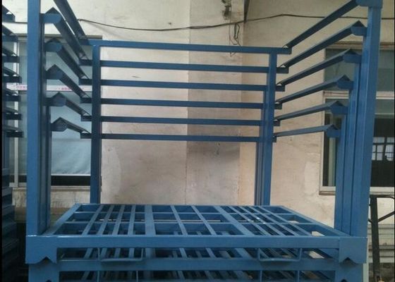 Palettes en acier empilables adaptées aux besoins du client industrielles de stockage