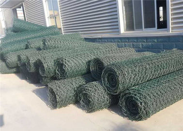 Boîte en acier galvanisée plongée chaude de cage de Gabion de grillage tissée double par torsion