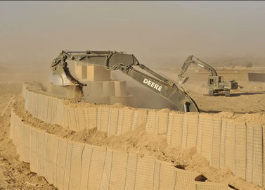Bastion galvanisée plongée chaude de Hesco de défensive du mil 7 de mur de Hesco