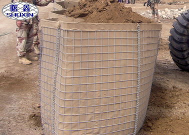 Barrière galvanisée lourde de Kesco, pas fortifications militaires de barrière de Hesco