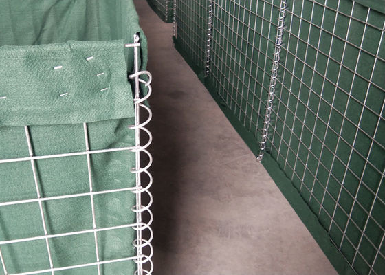Défense Hesco Barrière Gabion Pour la Défense Solution militaire et de contrôle des inondations