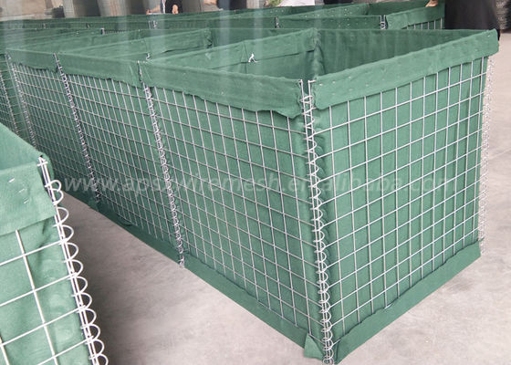 Le sable de forteresse mure la barrière défensive de 4mm avec le géotextile