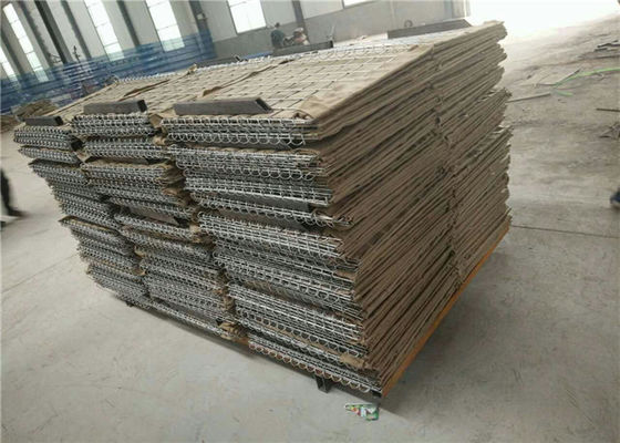 barrière remplie de sable Gabion protecteur Hesco de bastion de 3x3Inch Hesco antirouille