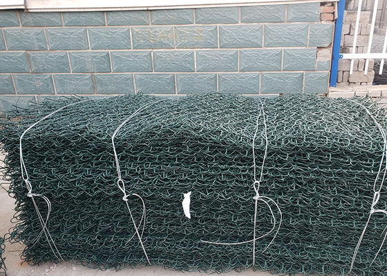 L'hexagone de Galfan de preuve de rouille a galvanisé le panier de Gabion pour la protection de digue