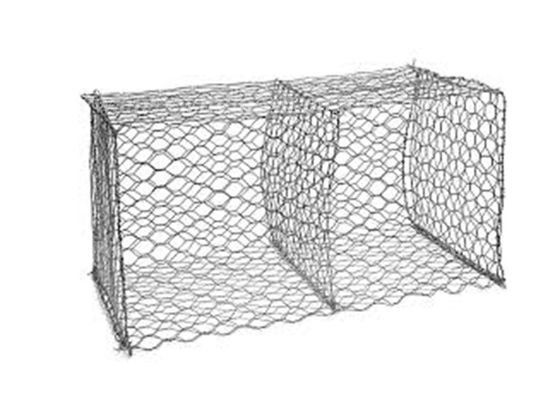 paniers galvanisés anti par rouille de 4mm Gabion 8x10cm résistants