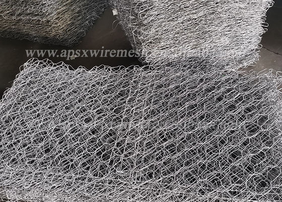 Fil enduit par PVC hexagonal résistant Mesh For Retaining de 3.0MM Gabion