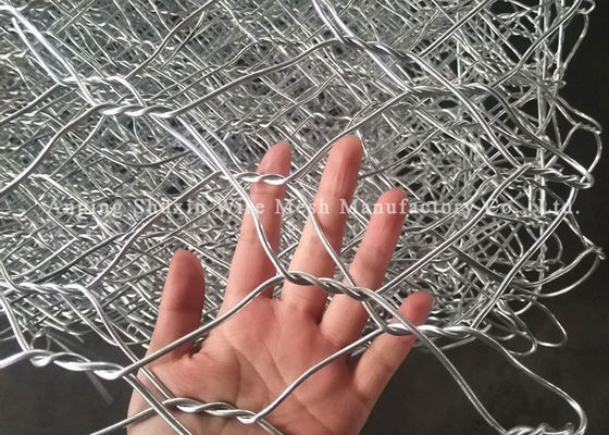 Protégez lourd hexagonal du panier 4.0mm de Gabion d'environnement écologique galvanisé