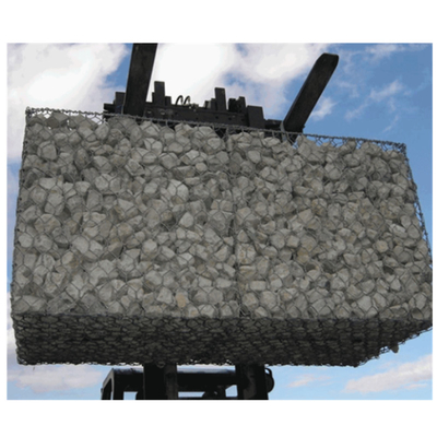 Protection de roche remplie par pierre des paniers 1mx1mx1m de Gabion tissée anti par rouille