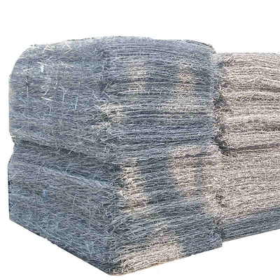 La conservation galvanisée repassent le fil Mesh Gabion Baskets de 2.2mm 2x1x1m