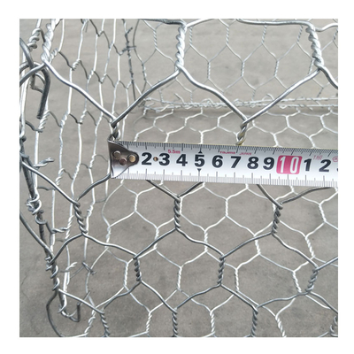 grillage galvanisé plongé chaud de paniers de Gabion en métal de 4x1x1m